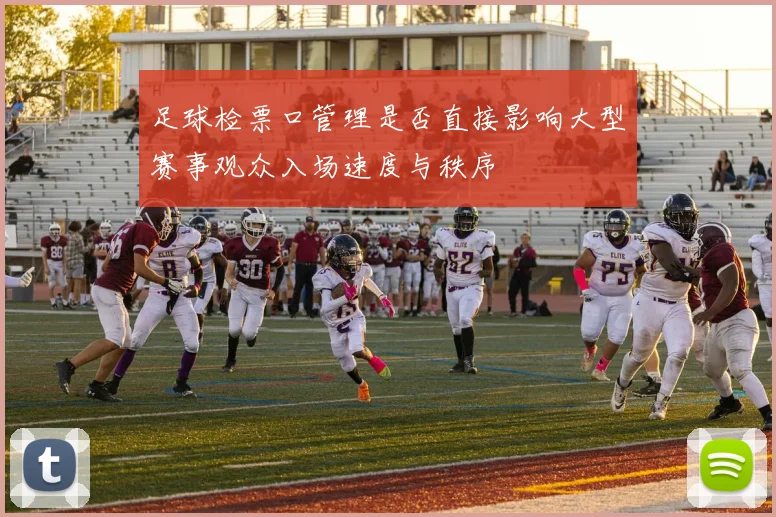 足球检票口管理是否直接影响大型赛事观众入场速度与秩序